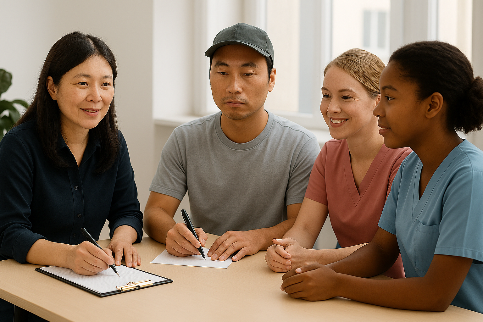 Collaborative Office Feedback Session